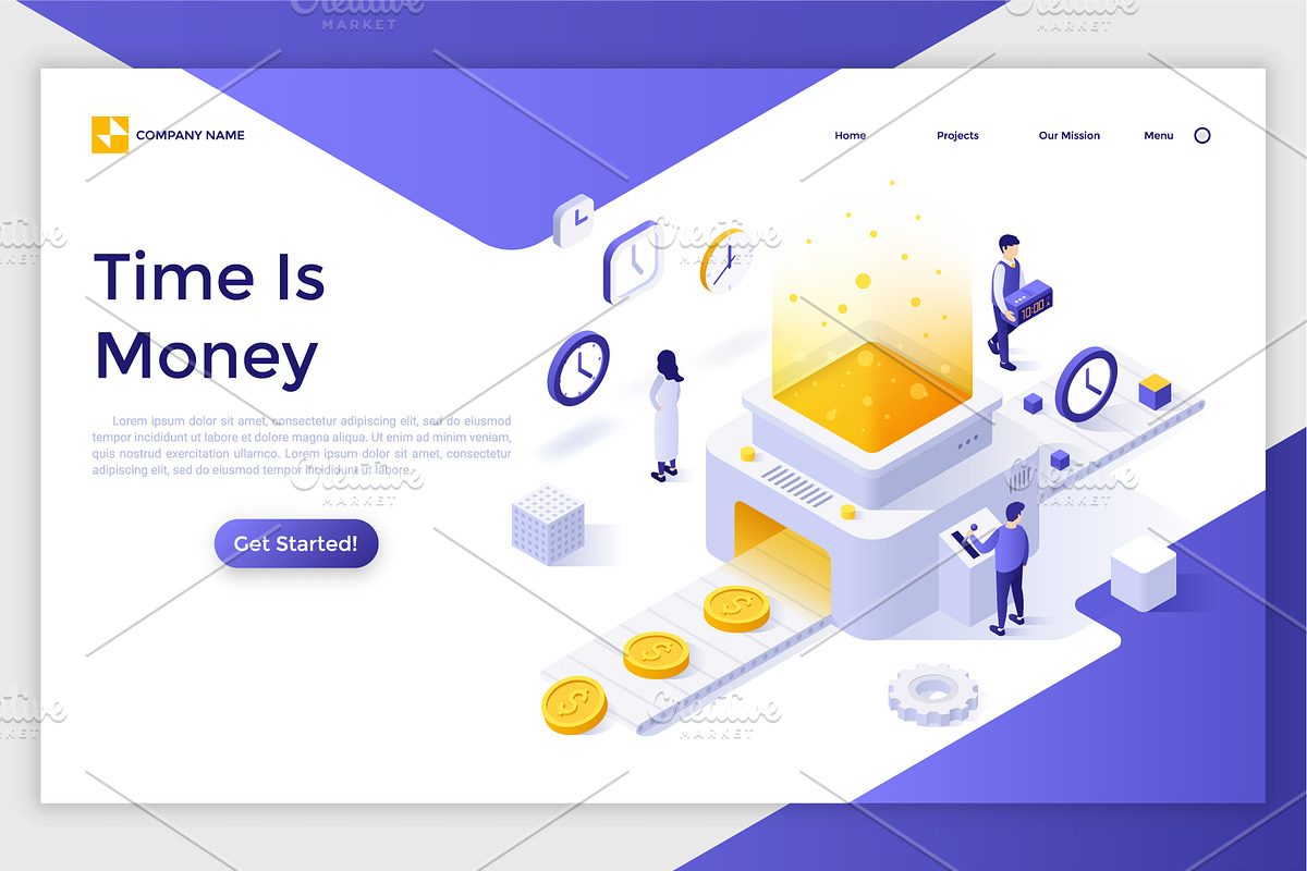 Isometric Solutions Mini. Part 16, a Templates & Theme by Andrew Kras Design (Photo 5 of 18)