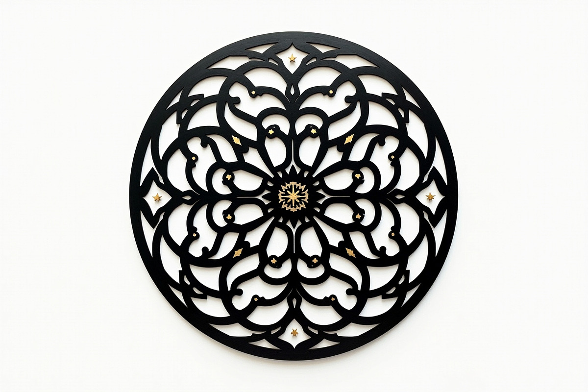 Intricate Mandala Laser Cut Designs, an Object Graphic by abu67222 (Photo 6 of 16)
