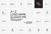 A-Z Logo, Mark & Logotype Toolkit, a Branding & Logo Template by Staple. (Thumbnail 1 of 10)
