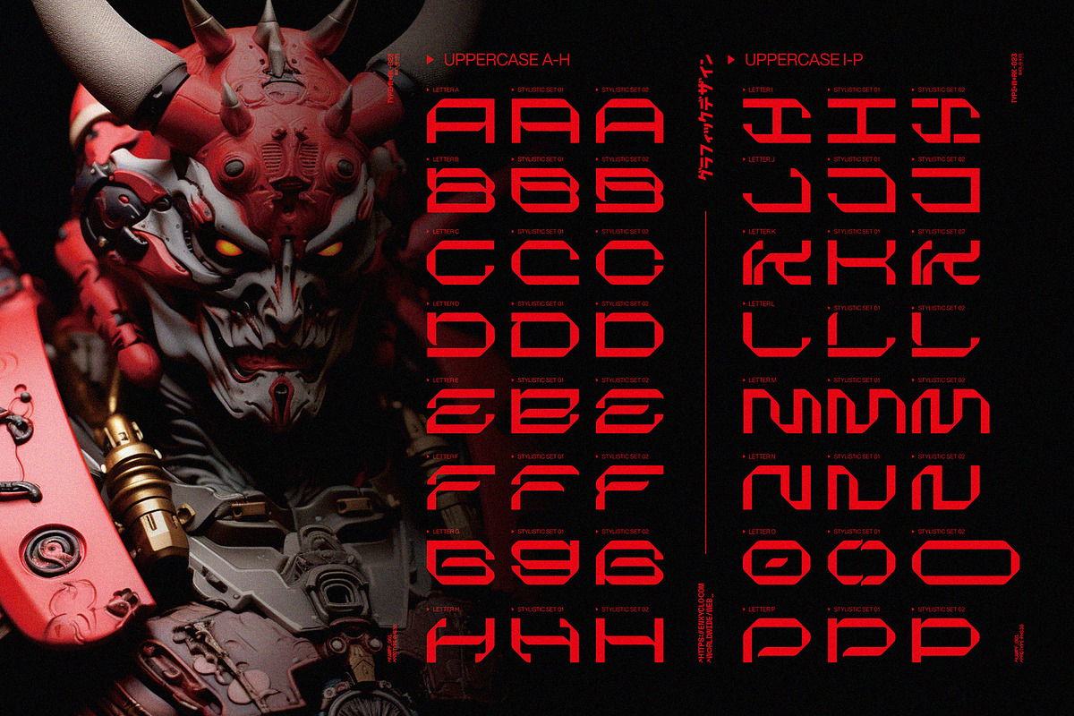NCL KREGAS - Cyberpunk Futuristic, a Sans Serif Font by Enxyclo Studio (Photo 8 of 14)