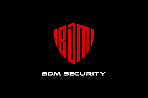 Letter BDM Security Logo, a Branding & Logo Template by ika trisiana