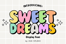 Sweet Dreams - Kids Font Types