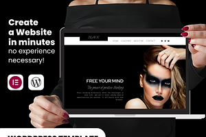 Wordpress Theme Elementor Black