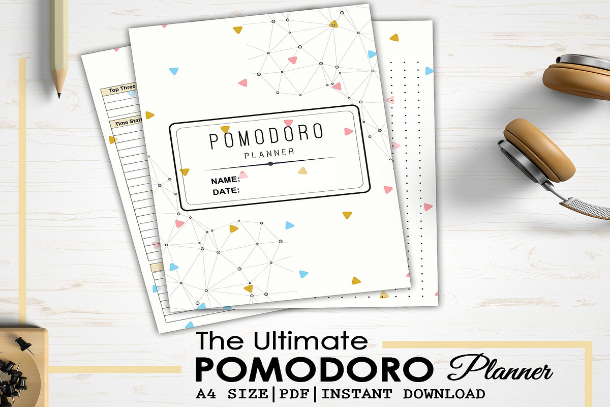Pomodoro Planner, a Graphic by Wow Designs (Photo 1 of 6)