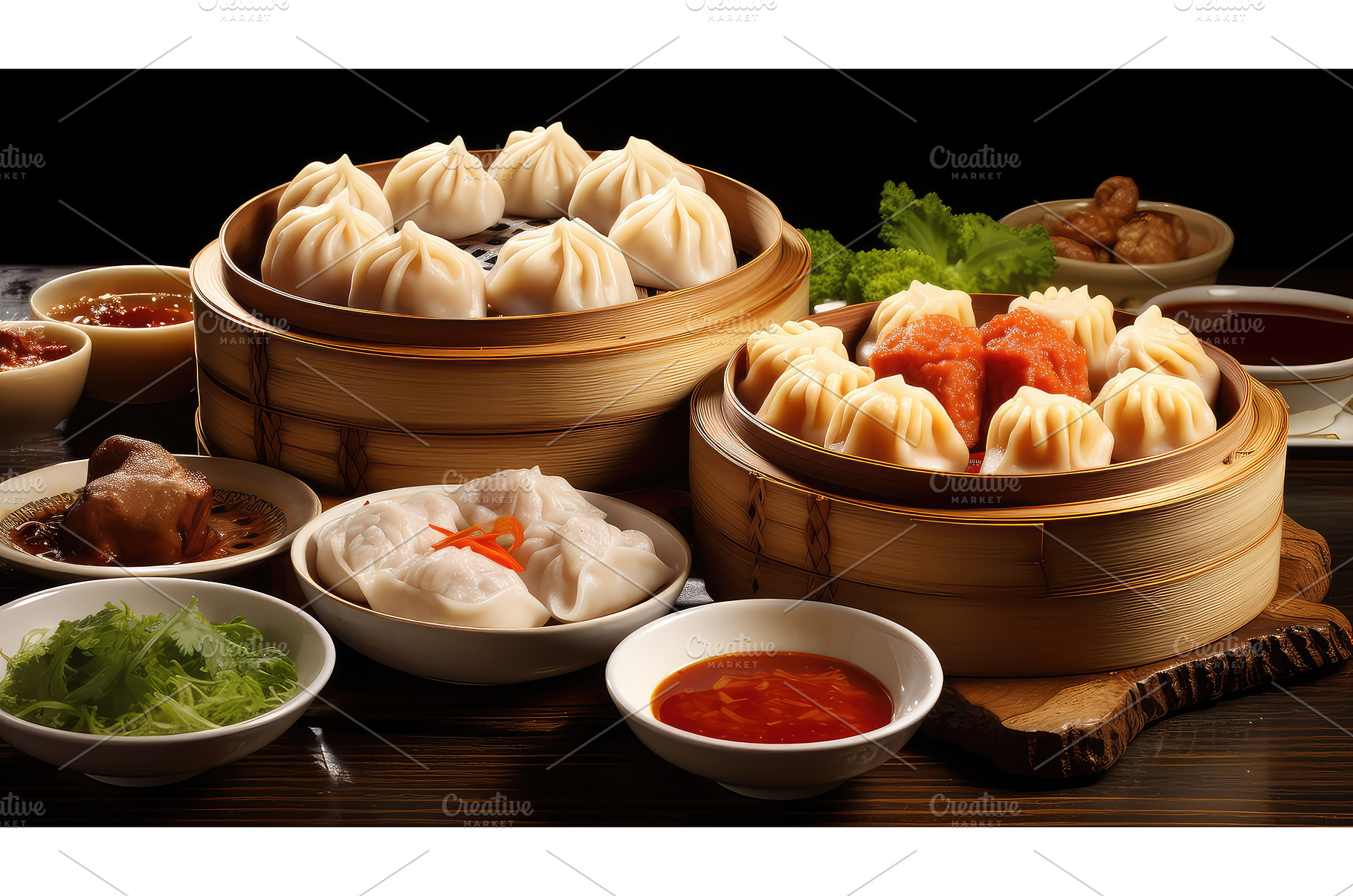 dish asian chinese food dim ai, a Food & Drink Photo by pikepicture