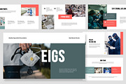 Eigs : Wellness Brand Google Slides, a Presentation Template by Punkl Camp (Thumbnail 1 of 16)