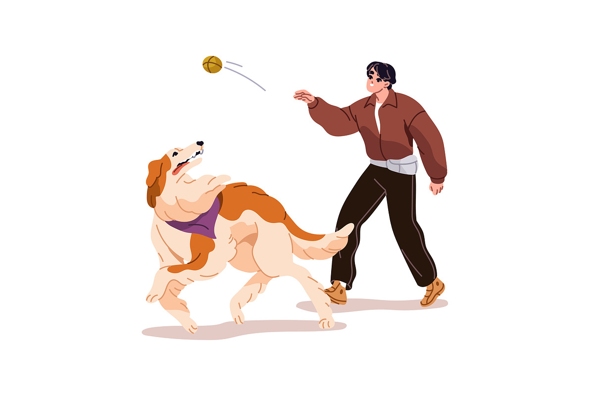 Dogs' obedience training set, an Animal Illustration by PaperTrident (Photo 9 of 13)
