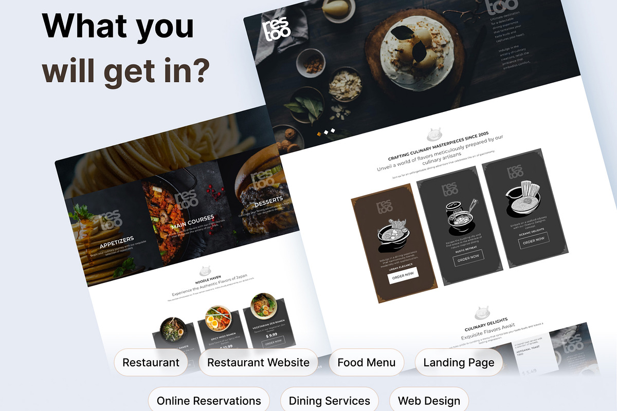 Restaurant UI Kit