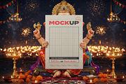 Ganesha Poster Mockups, a Mockup by Luuqas Design (Thumbnail 3 of 6)