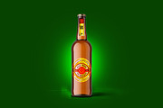 Glass Beer Bottle Mock-Up, a Product Mockup by PSD Market (Thumbnail 7 of 13)