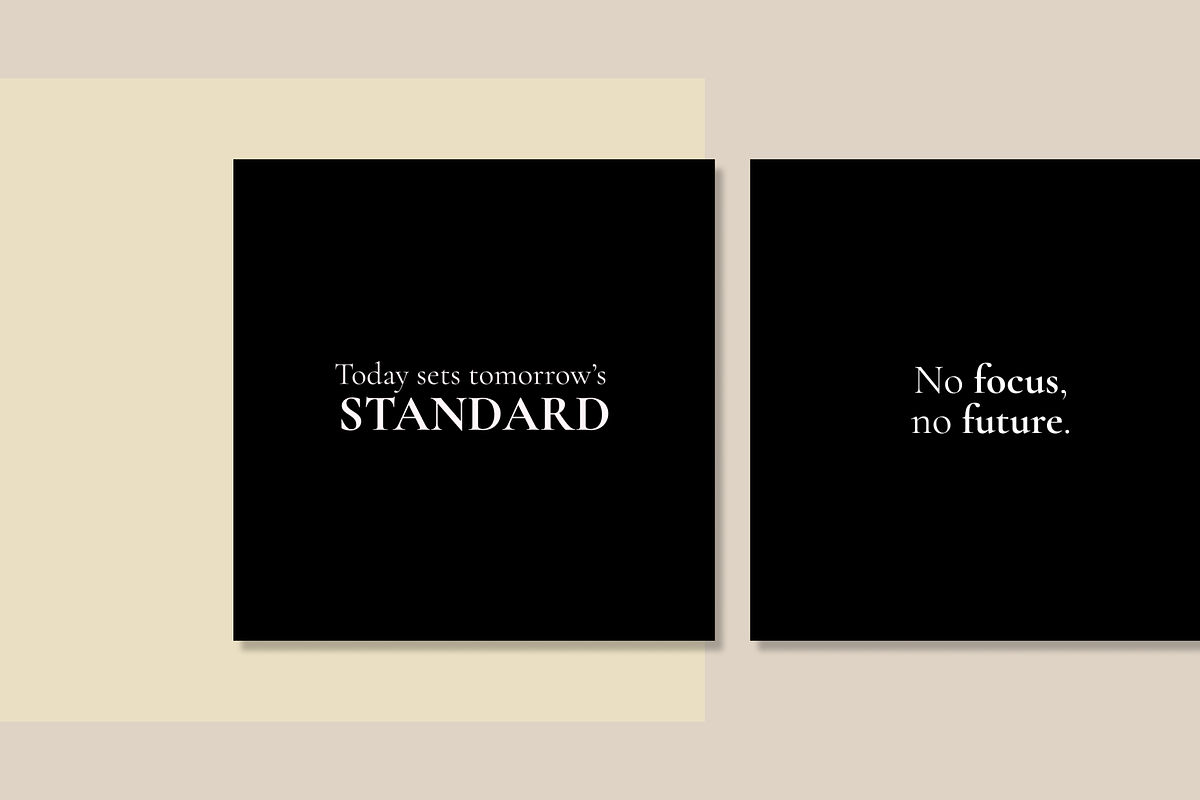50 INSPIRING INSTAGRAM QUOTES, a Social Media Template by RB Boutique (Photo 4 of 10)