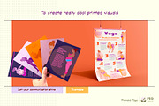 27 Prenatal Yoga Illustrations, a Person Illustration by Peg Design (Thumbnail 8 of 11)