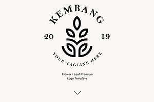 FLOWER - PREMIUM LOGO TEMPLATE