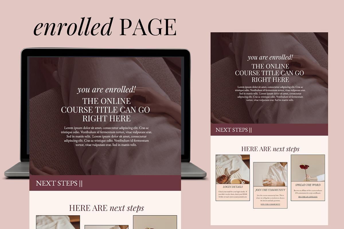 Kartra Sales Page + Website (Sonoma), a Landing Page Template by Solana Creative Co. (Photo 4 of 11)