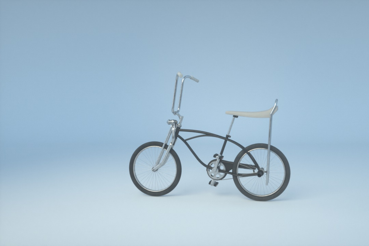 Retro 80s Schwinn bicycle, a Cars & Vehicle 3D Model by 3DTreatment (Photo 29 of 33)