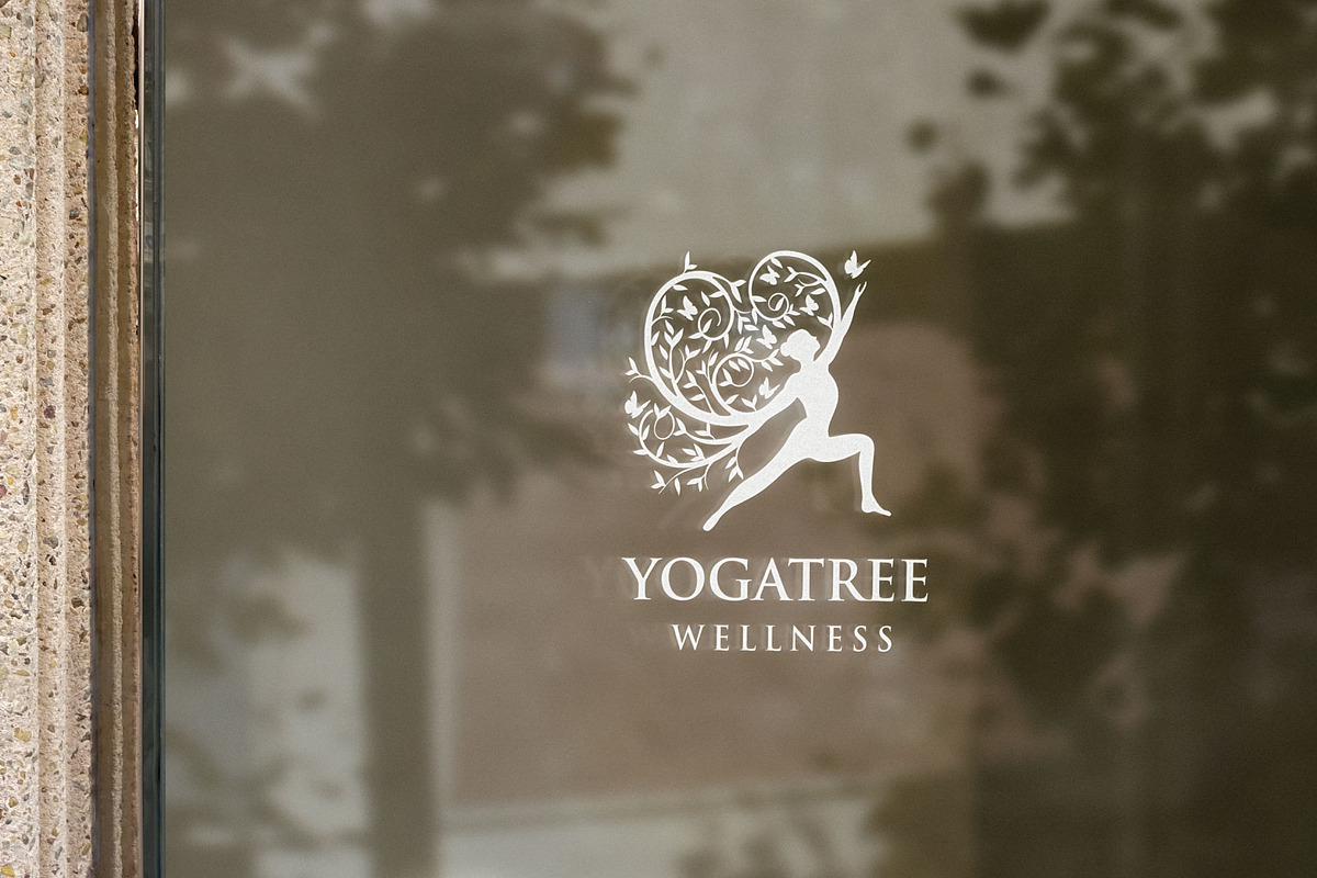 yoga tree wellness logo, a Branding & Logo Template by Mariyana (Photo 2 of 5)