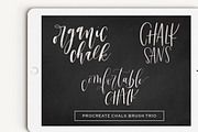 Procreate Chalk Brush Trio, a Brush Add-On by The Ampersand Shop (Thumbnail 1 of 3)
