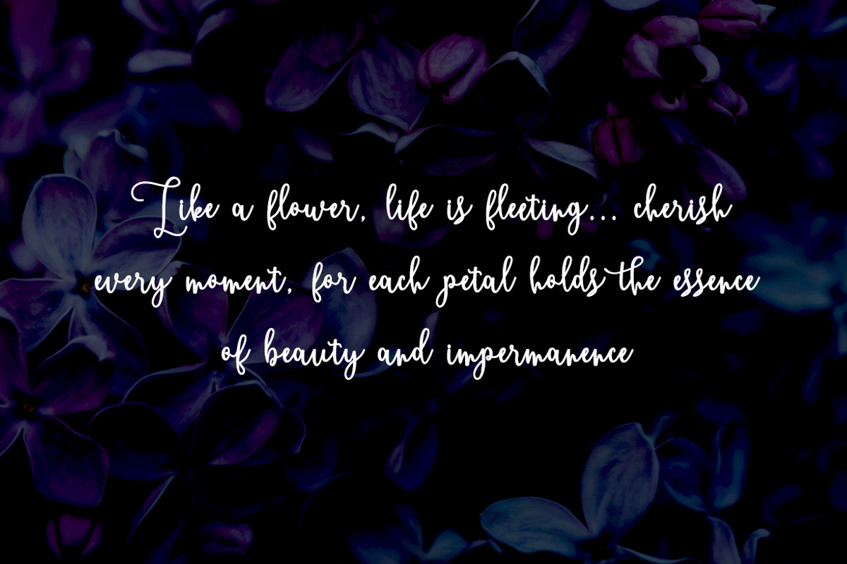 LovelyLine Handwritten Script Font, a Handwritten Font by UX Dummy (Photo 4 of 7)