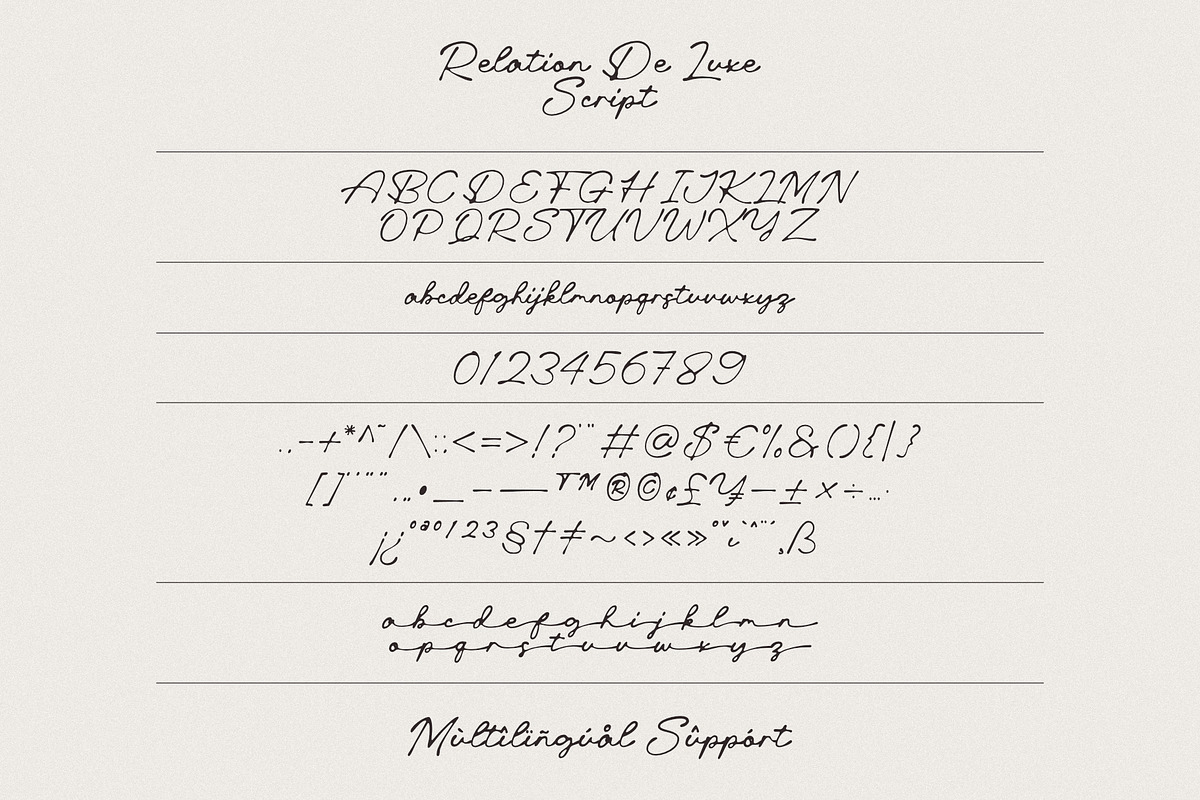 Relation De Luxe - Font Duo, a Sans Serif Font by Prioritype Co (Photo 10 of 11)