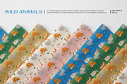 Wild Animals, a Pattern Graphic by Alona Savchuk (Thumbnail 2 of 9)