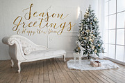 White Snowfall Script Font, a Script Font by Creativeqube Design (Thumbnail 7 of 9)