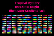 Exotic Bright Gradients Illustrator, a Gradient Add-On by Kseniya-Omega (Thumbnail 1 of 3)