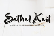 Rihon Liz, a Handwritten Font by pineungtype (Thumbnail 5 of 6)