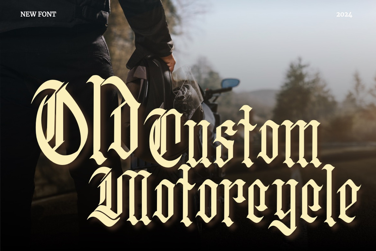 Oolivar Strenya - Gothic Blackletter, a Font by Dhabee (Photo 14 of 15)