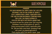 Straightforward font, a Font by weknow (Thumbnail 6 of 8)