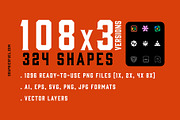 Abstract Symbols & Marks Collection, a Graphic by Graphicsfuel (Thumbnail 12 of 14)