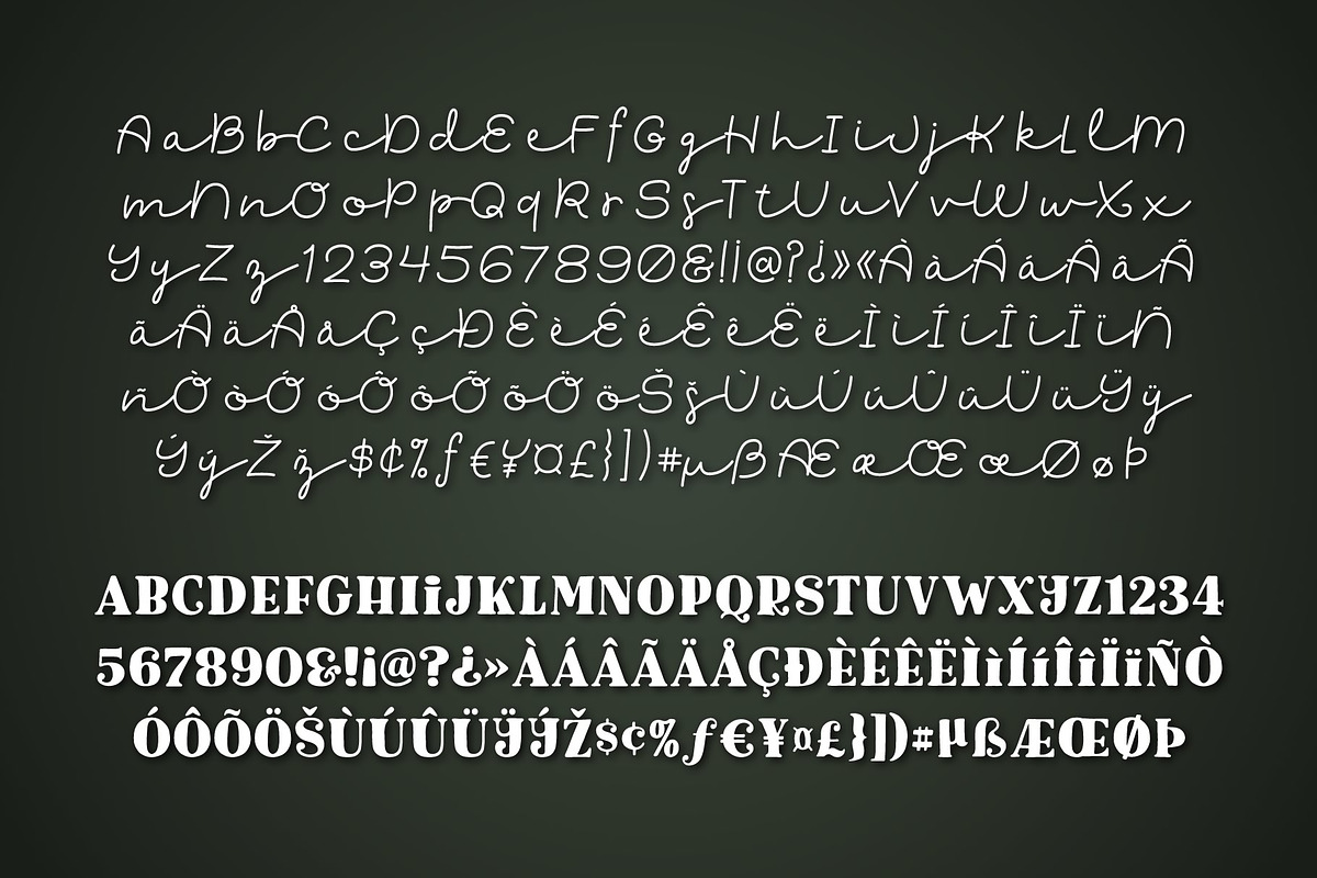 Garden Walk Font Duo, a Serif Font by Denise Chandler (Photo 7 of 7)