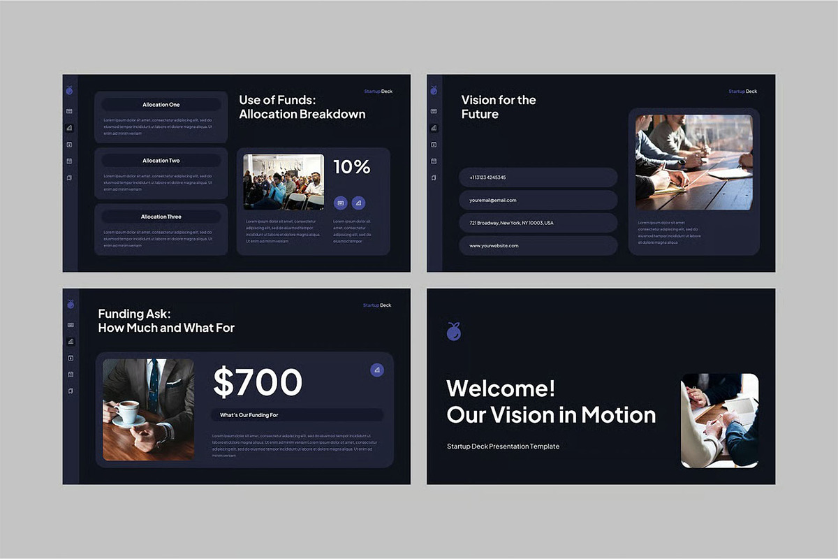 Startup Deck Powerpoint Templates, a Presentation Template by Fit-tee (Photo 2 of 4)