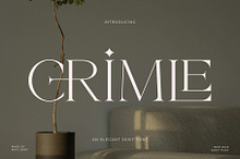Crimle - An Elegant Serif Font