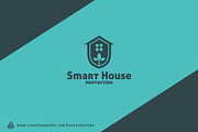 Smart House Logo Template, a Branding & Logo Template by Avartde Creative (Thumbnail 2 of 2)