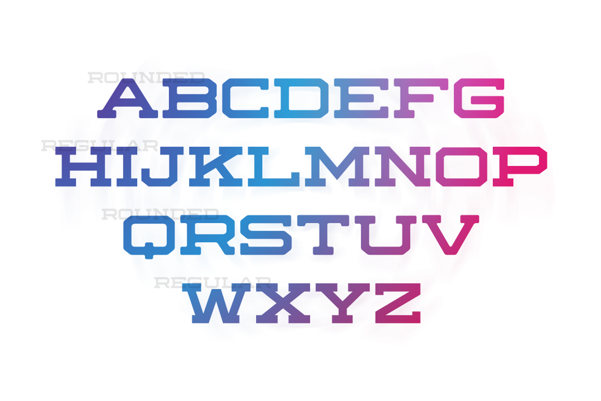 Rematch Font Family preview 2