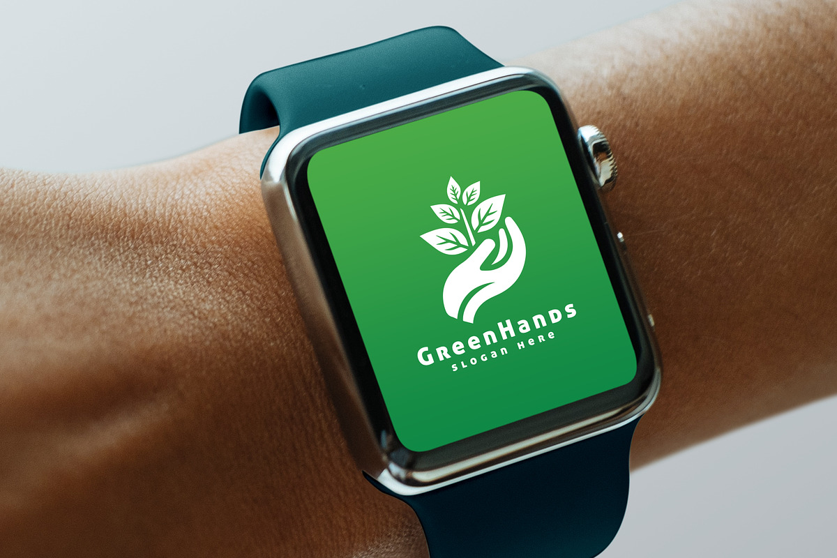 Nature Green Hands Logo, a Branding & Logo Template by Design_Planet (Photo 2 of 3)