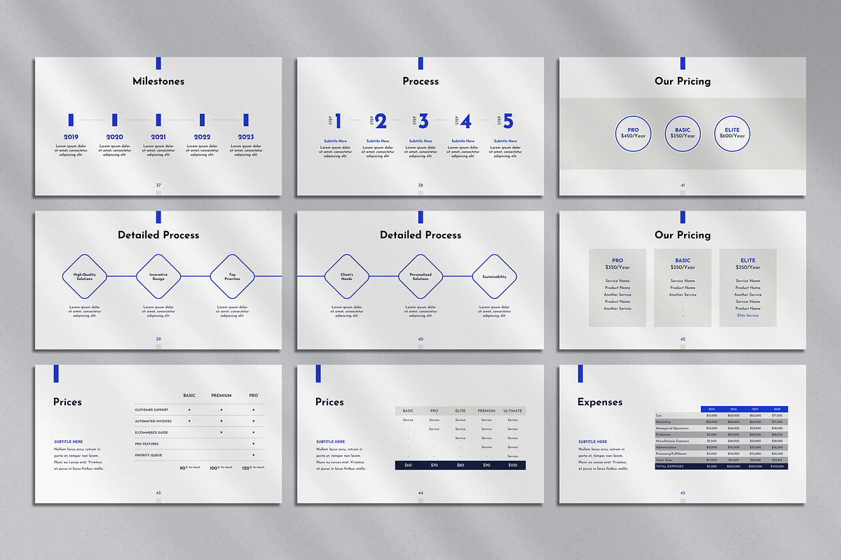 Pitch Deck Presentation Template, a Presentation Template by SlideStation (Photo 6 of 10)