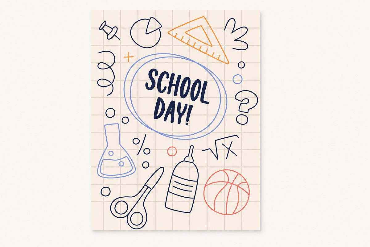 Back to School Posters Illustrations, an Education Illustration by Anna Studio (Photo 12 of 18)