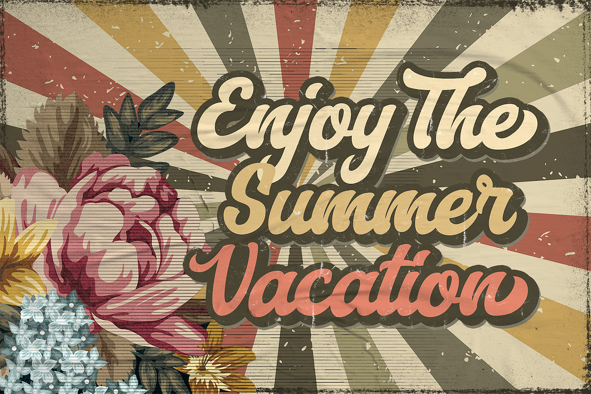 Aerillyo - Retro Bold Script Font, a Script Font by StringLabs (Photo 11 of 15)