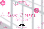 Love Ayu - Wedding Fonts Script Love, a Script Font by MC Creative (Thumbnail 1 of 11)