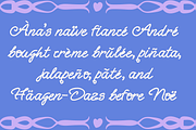 Expressive Handwritten Font, a Handwritten Font by Simetrica Labs (Thumbnail 6 of 8)