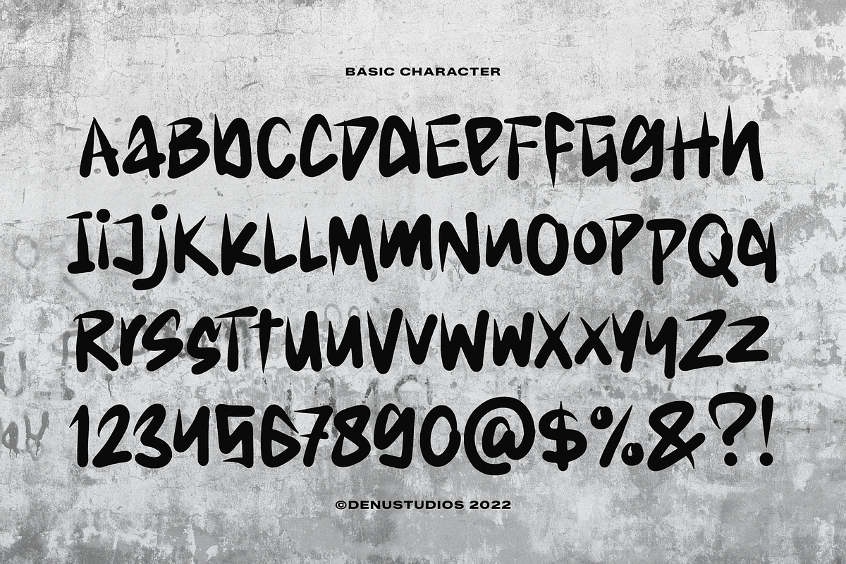 Forge Zone | Graffiti Font, a Handwritten Font by Denustudios (Photo 10 of 12)