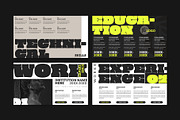CV Presentation Template, a Presentation Template by E-Type (Thumbnail 3 of 5)