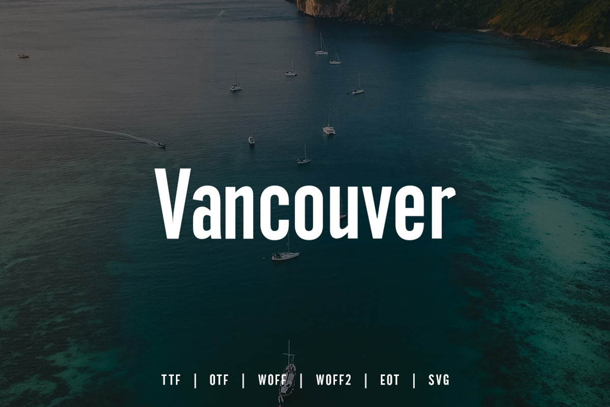 Vancouver - Gothic Typeface preview 4