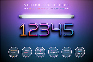 Magic Light - Editable Text Effect