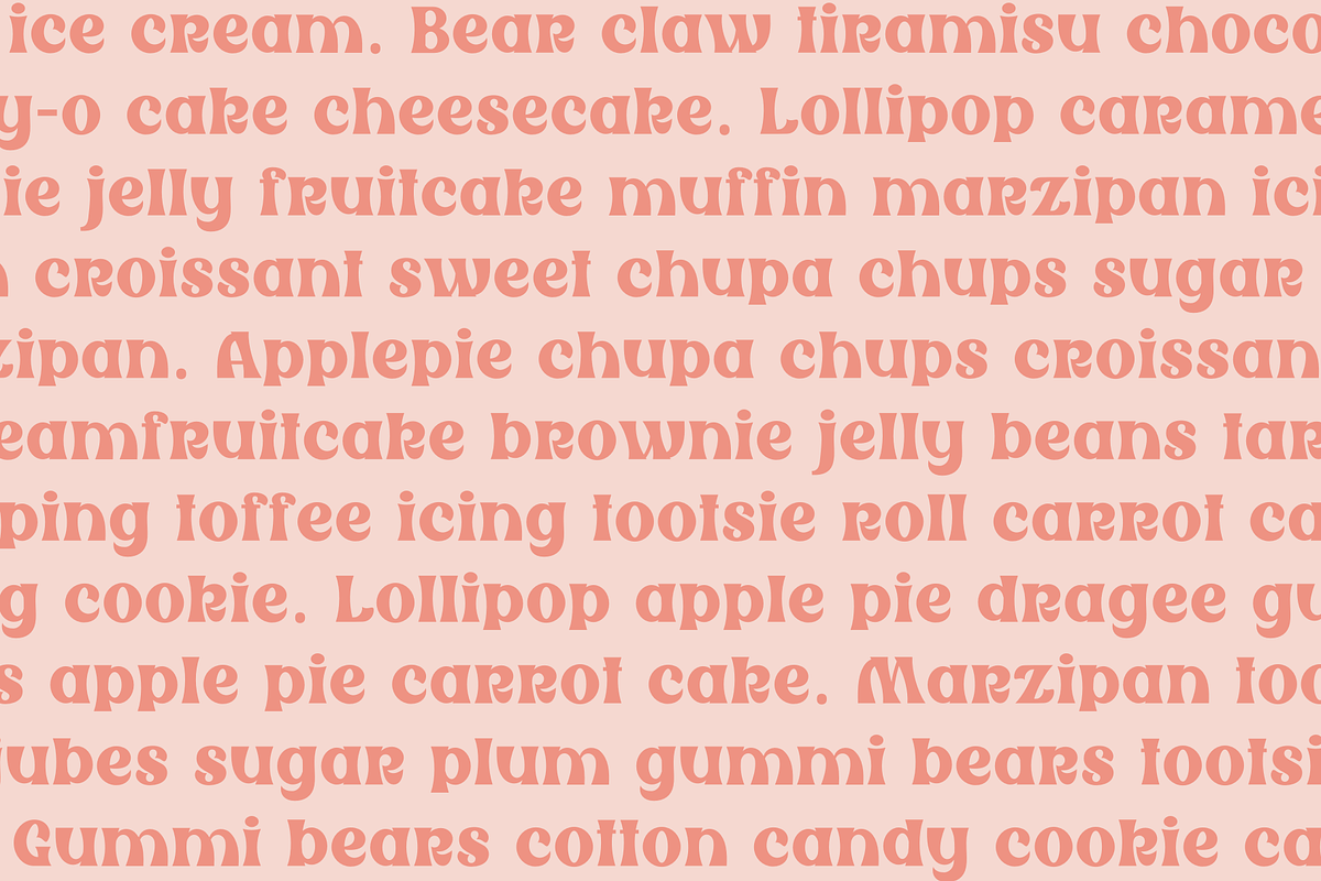 Rocking Font, a Sans Serif Font by Sofia Skoog (Photo 3 of 12)