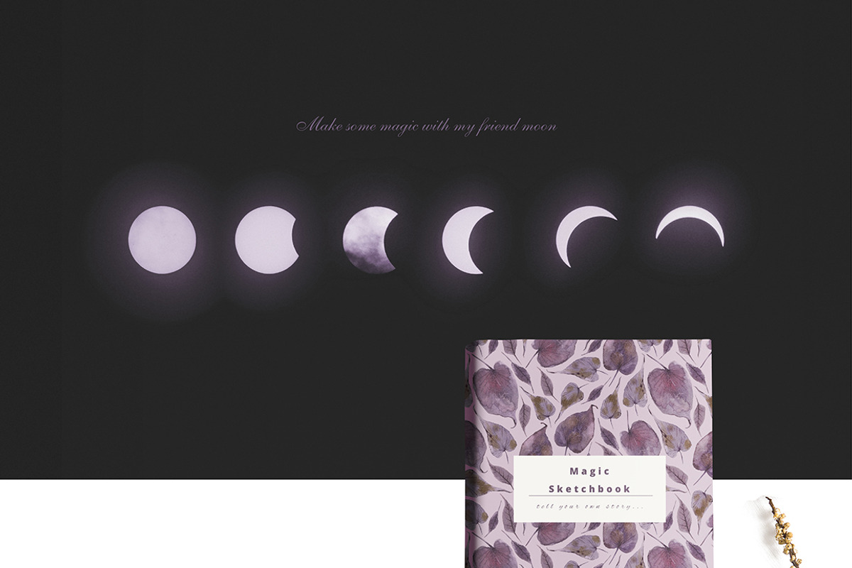 Dark Magic Pattern set, a Pattern Graphic by Dinkoobraz (Photo 3 of 9)