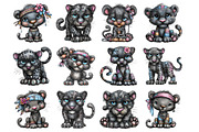 African Panther Black History Clipar, an Illustration by Design Market (Thumbnail 2 of 3)