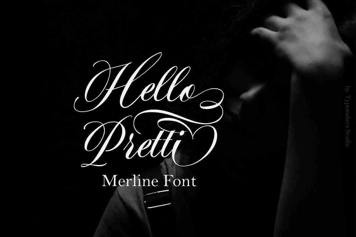 Merline Script, a Script Font by TypeMakers (Photo 3 of 12)