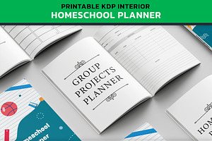 KDP Complex Homeschool Planner